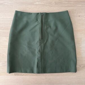 WILFRED FREE - WOMEN'S MINI SKIRT - GREEN - SIZE 8 - PERFECT CONDITION
